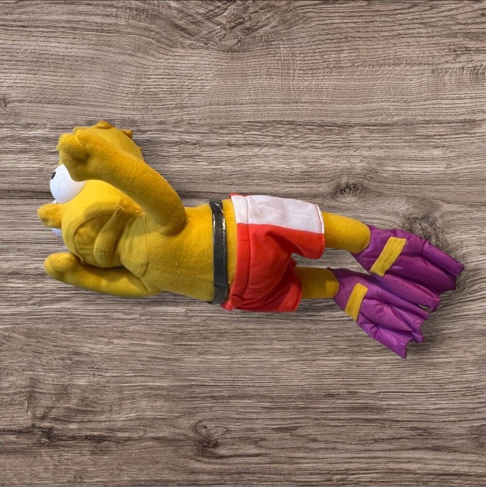 The Simpsons Otto Mann Bus Driver Plush Doll 16”